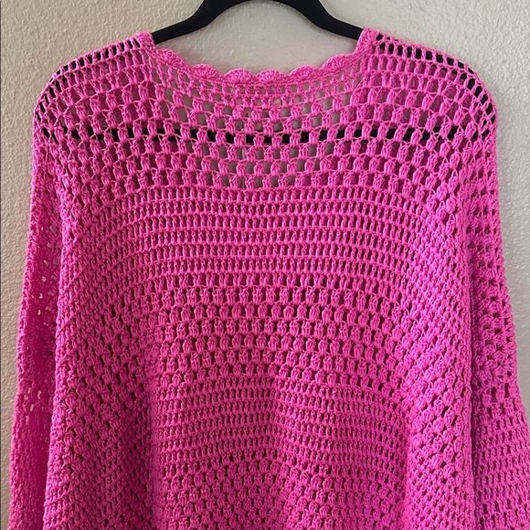 Show Me Your MuMu Pink Knit Swim Coverup - Picture 11 of 16